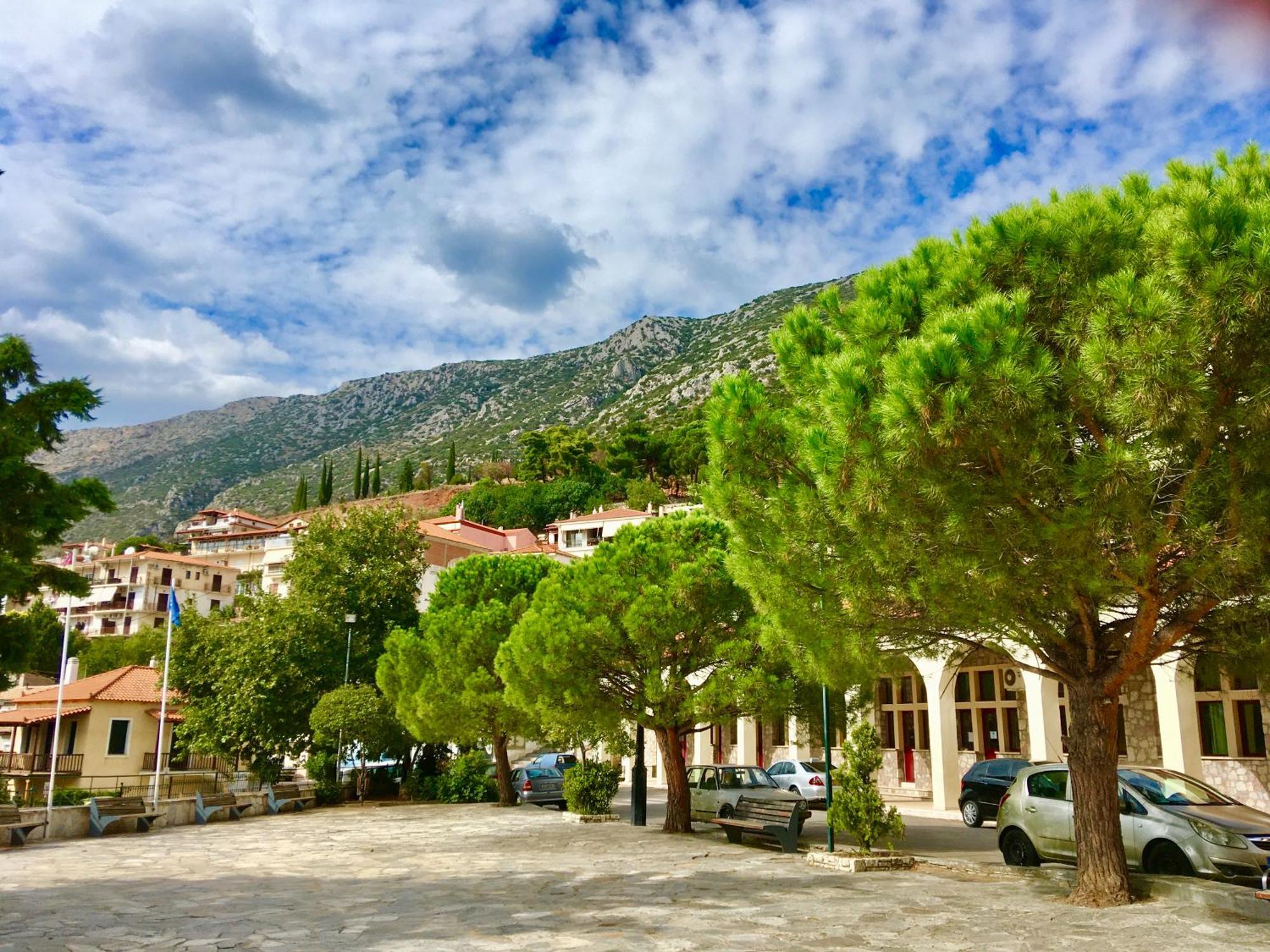 Appartement Delphi Celebrity V I P The Navel Of The Earth, Center-Delphi-Penthouse Galaxy&Sky Panoramic View, Harmony&Yoga Extérieur photo